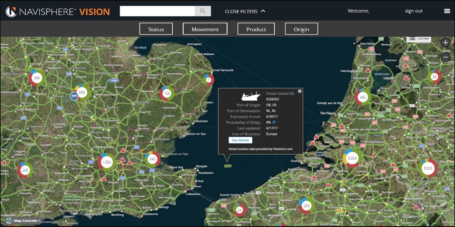 Supply Chain Visibility Platform preview